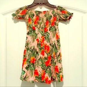 Fun tropical print dress